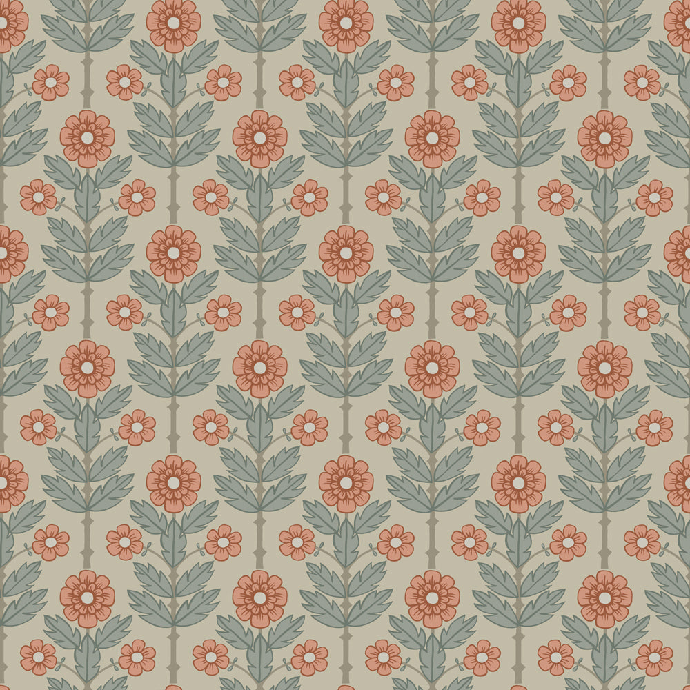 Papier peint Midbec - Othilia 28006 - Corail