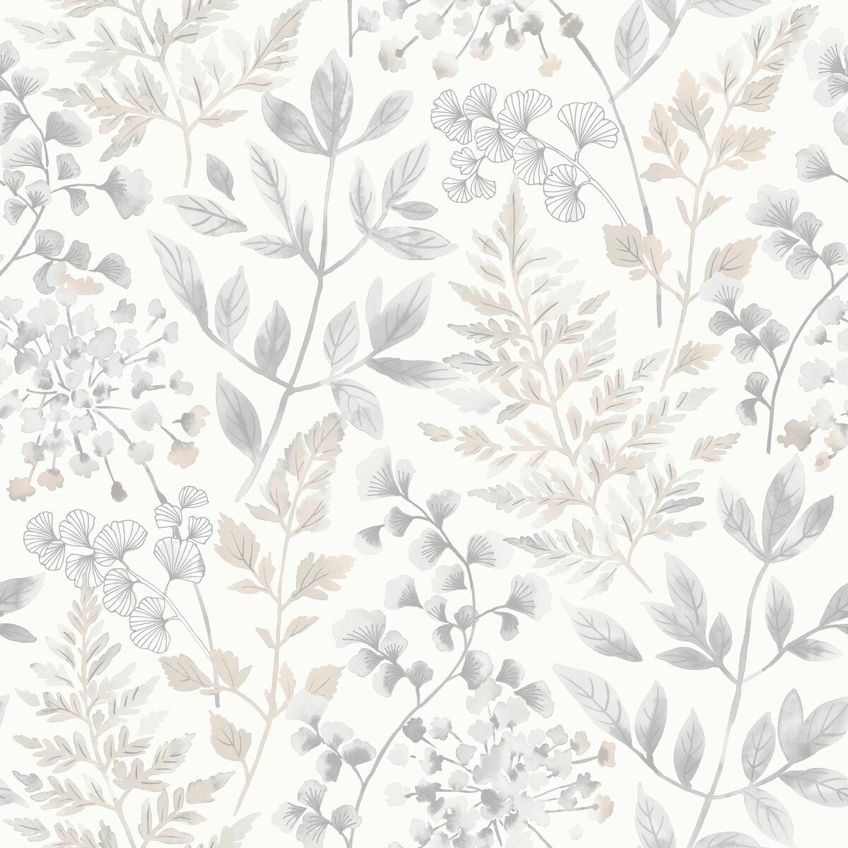 Papier peint Borastapeter - Sigrid - Beige