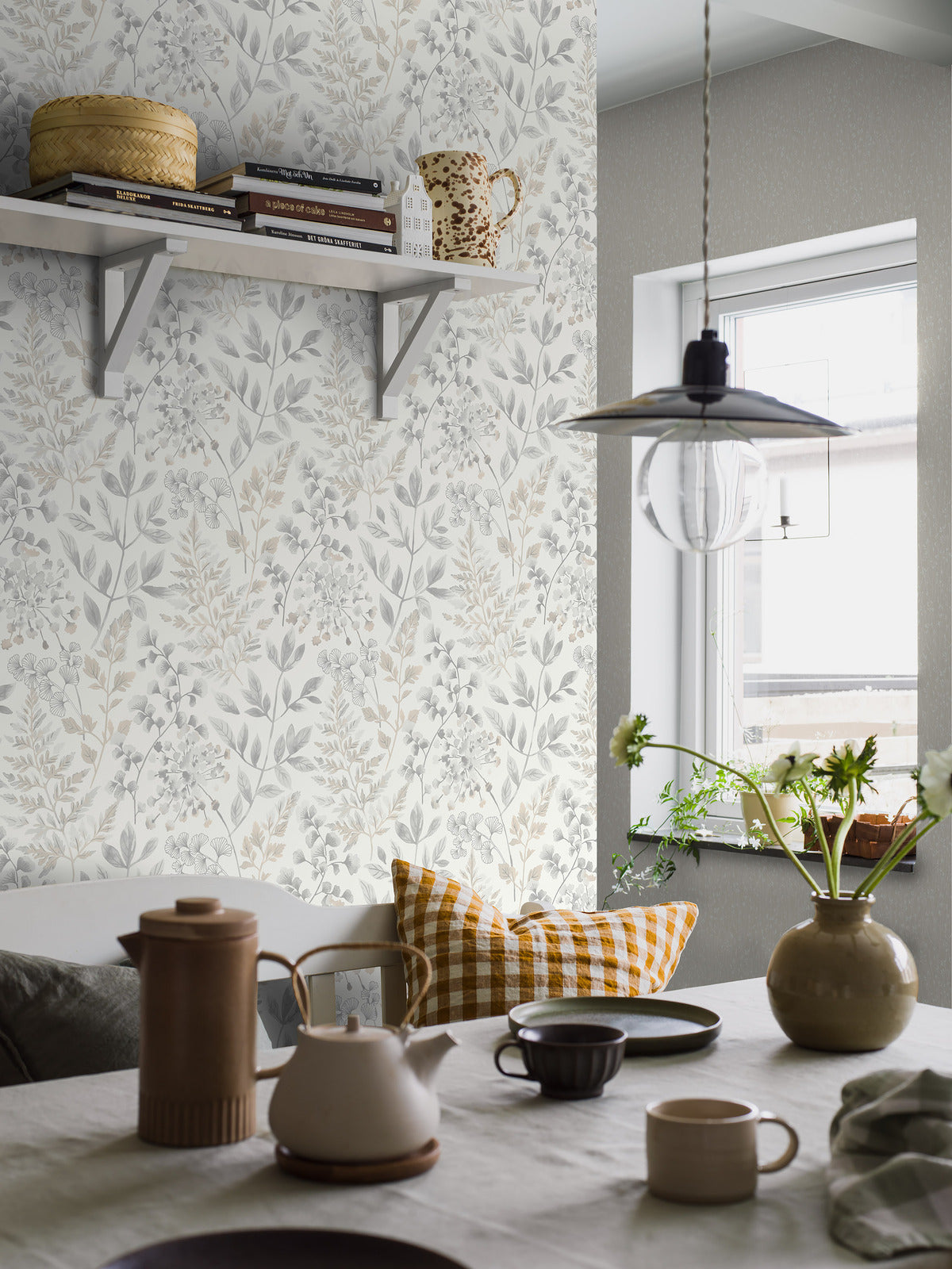 Papier peint Borastapeter - Sigrid - Beige