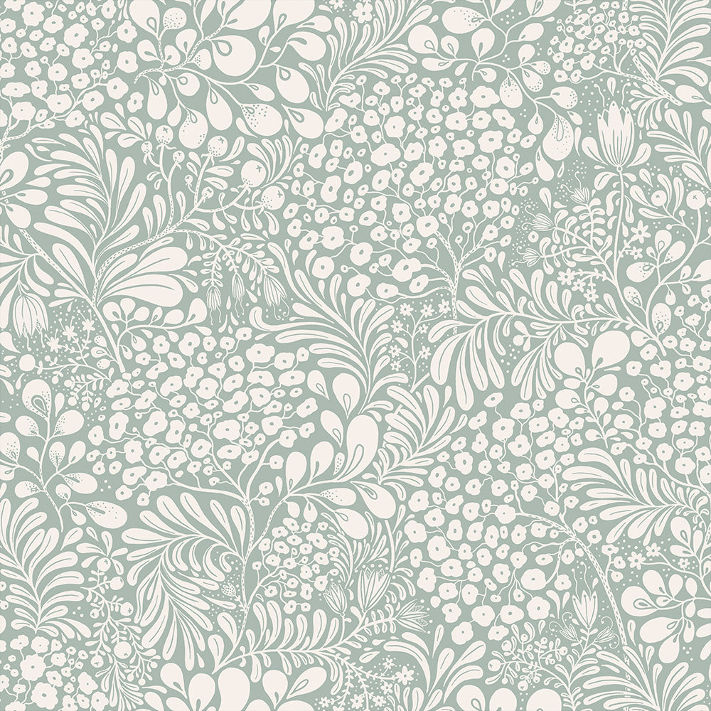 Papier peint Midbec - Siv - Vert