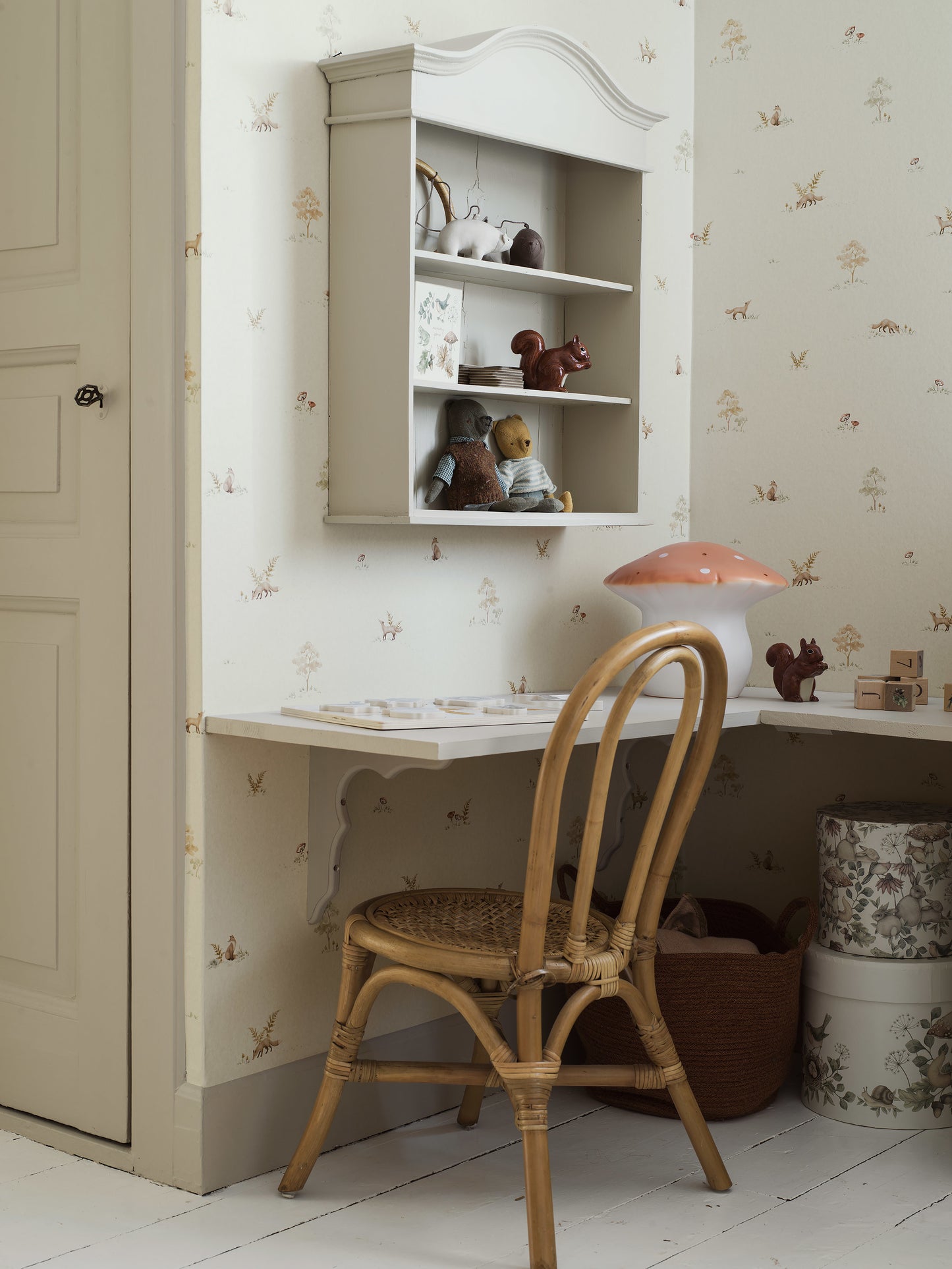 Papier peint pour nurserie et enfants - Petit Renard
