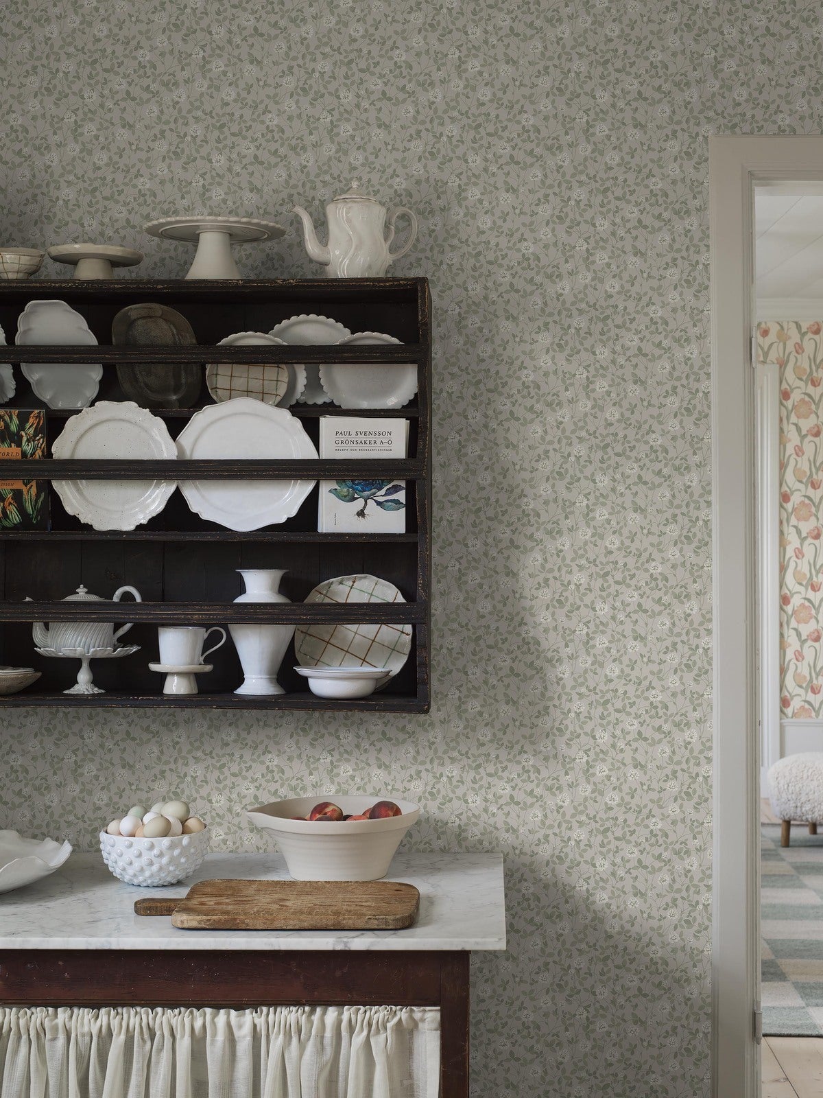 Papier peint Borastapeter - Klöver - Beige