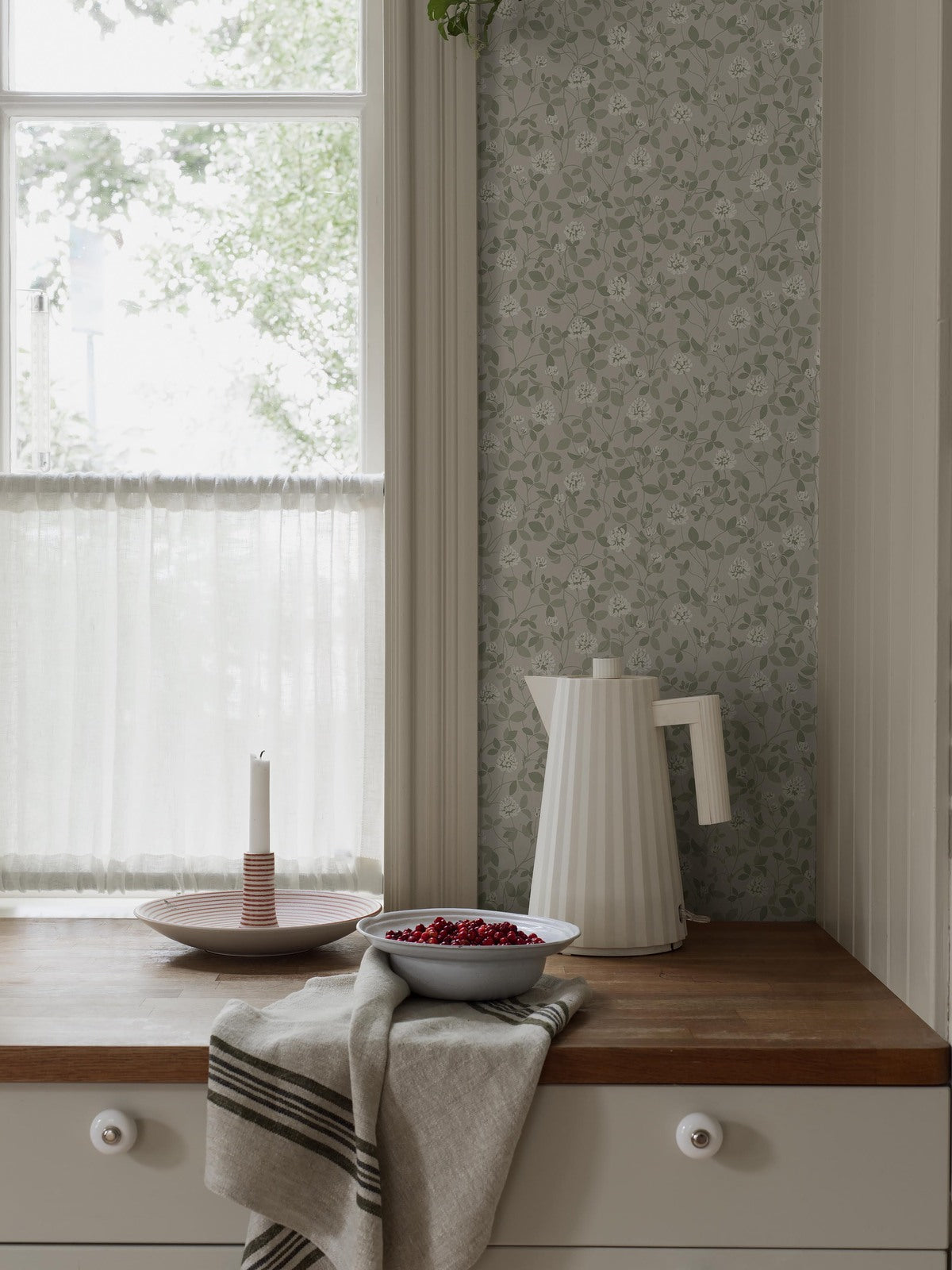 Papier peint Borastapeter - Klöver - Beige