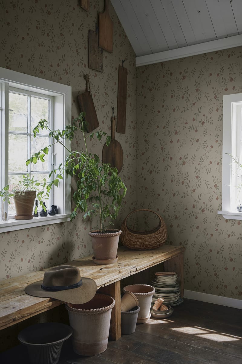 Papier peint Sandberg - Henny Ginseng