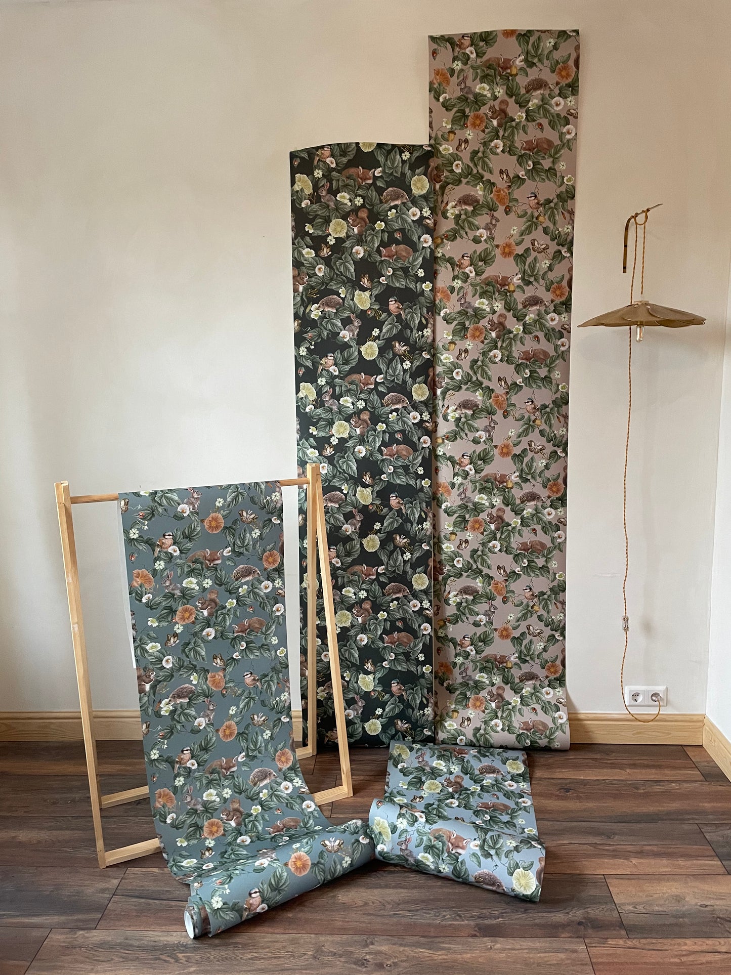 Papier peint pour chambre d'enfant - Berceuse de la forêt - Pin