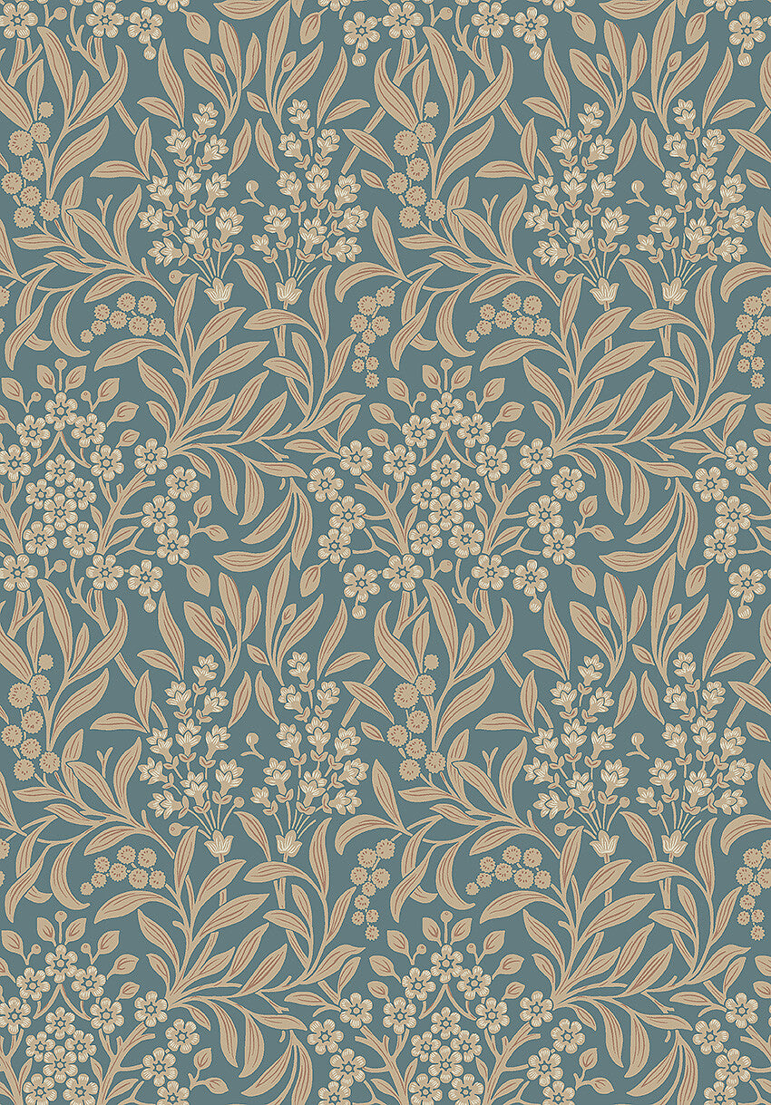 Borastapeter Wallpaper - Kryddhyllan 4187 - Blue