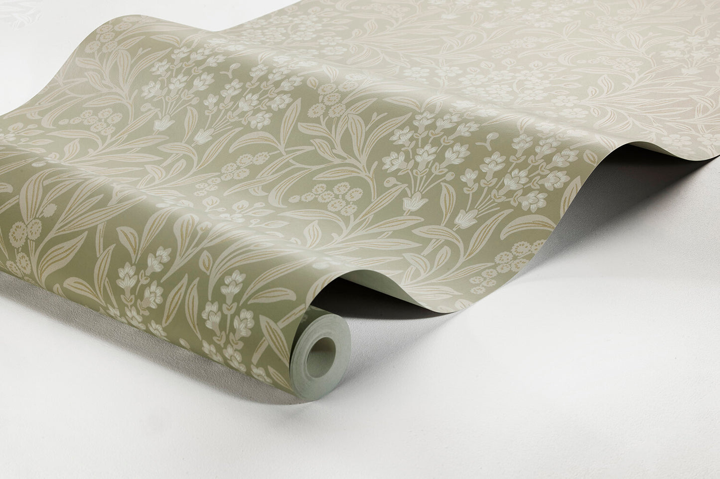 Borastapeter Wallpaper - Kryddhyllan 4184 - Green Beige