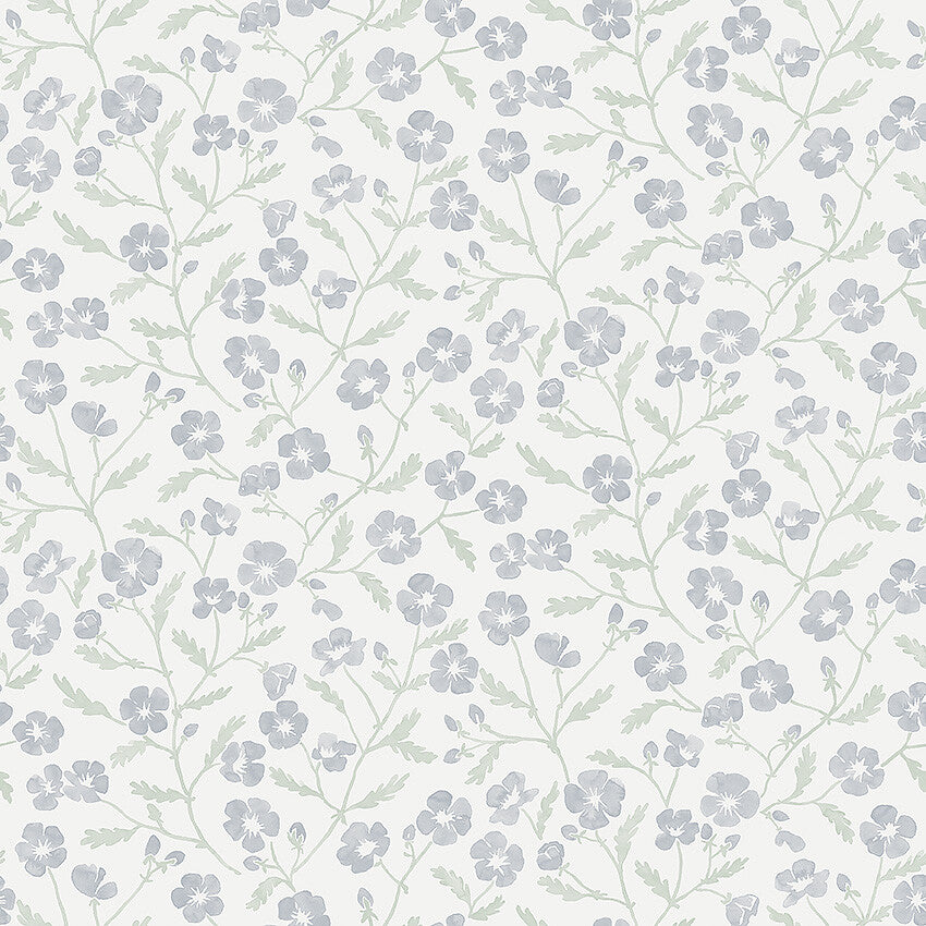 Papier peint Borastapeter - Mira - Bleu