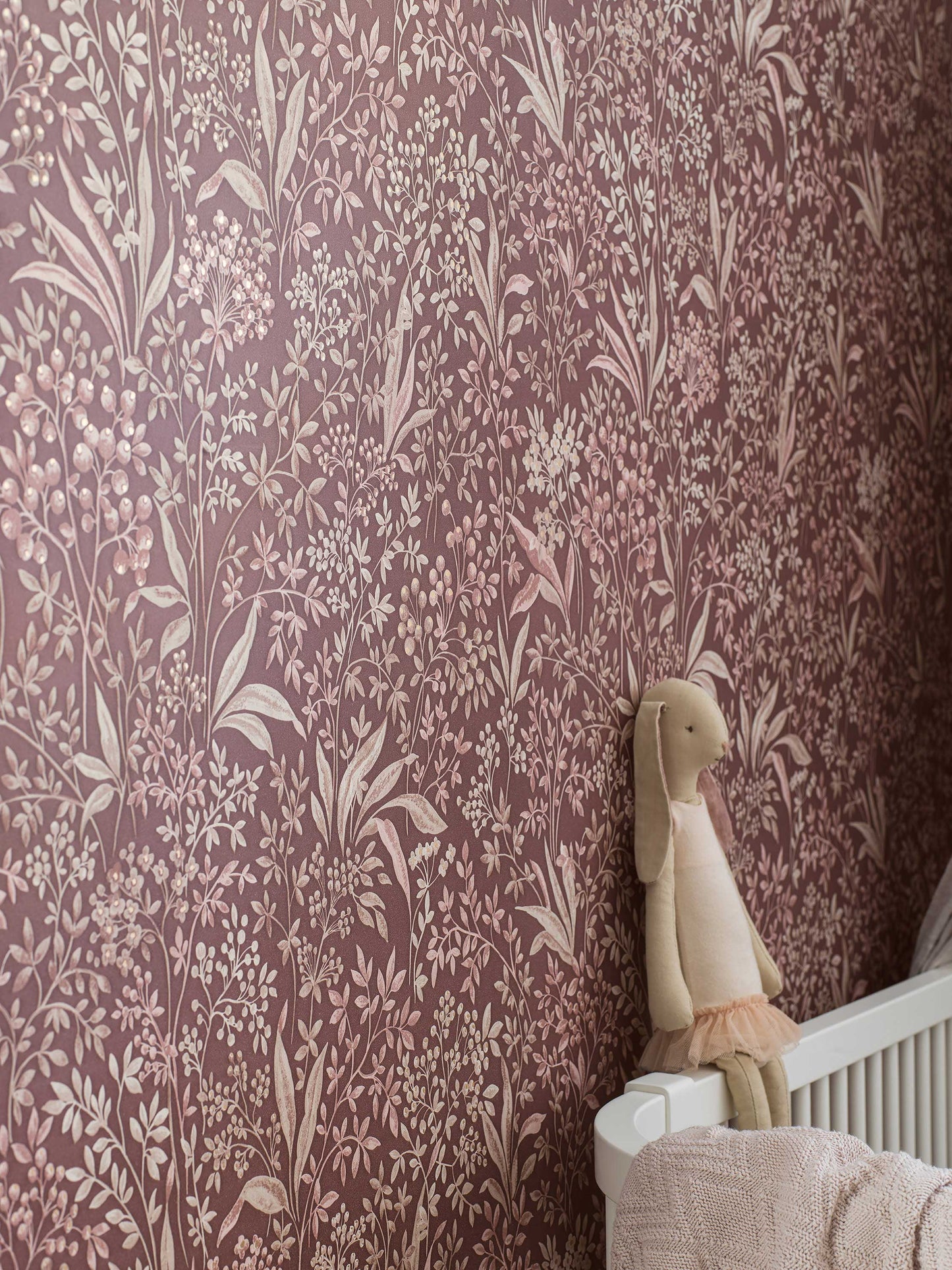 Borastapeter Wallpaper - Nocturne - Rose (SALE)