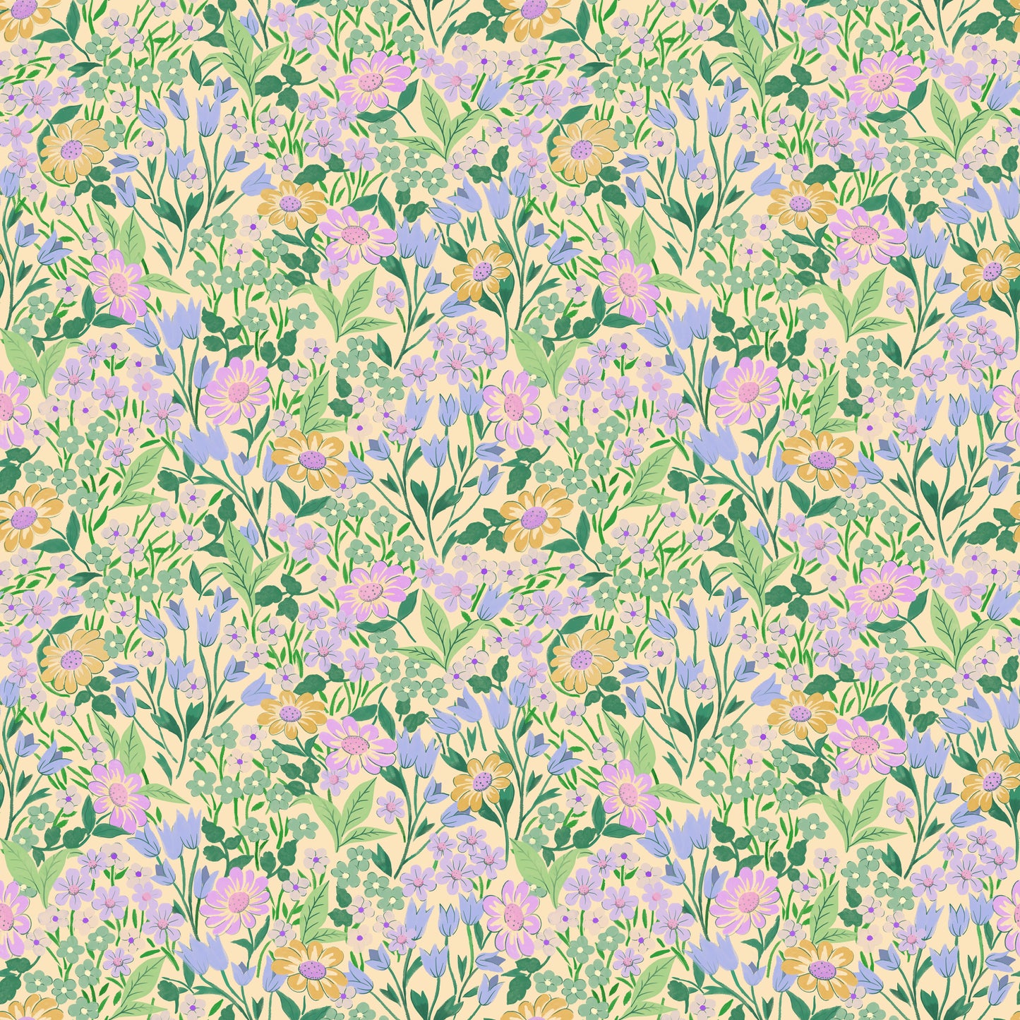 Summer Gray Wallpaper - Lola, Petit - Lemon