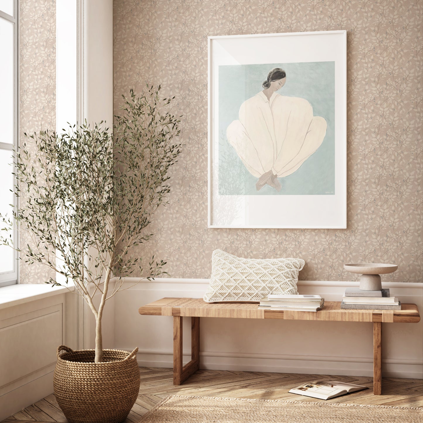 Summer Gray Wallpaper - Dagma - Dusty