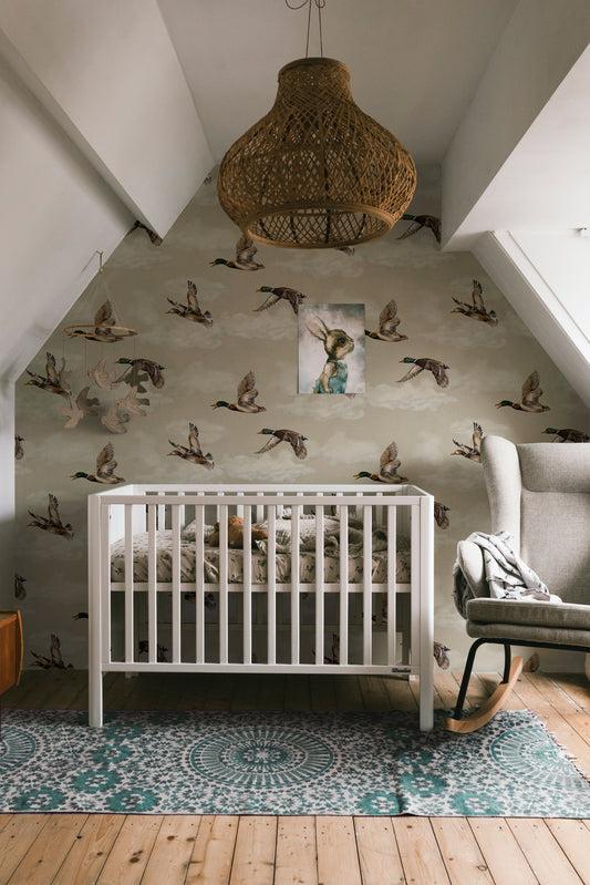 Summer Gray Wallpaper - Voyage - Soft Sand