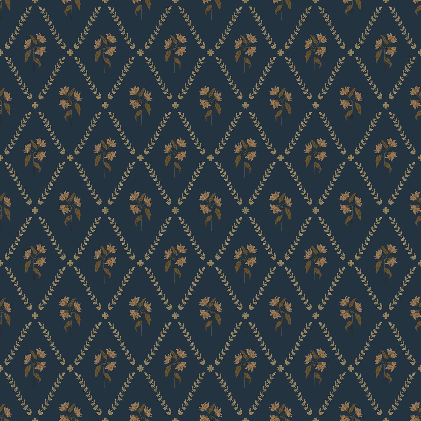 Summer Gray Wallpaper - Eline - Blue