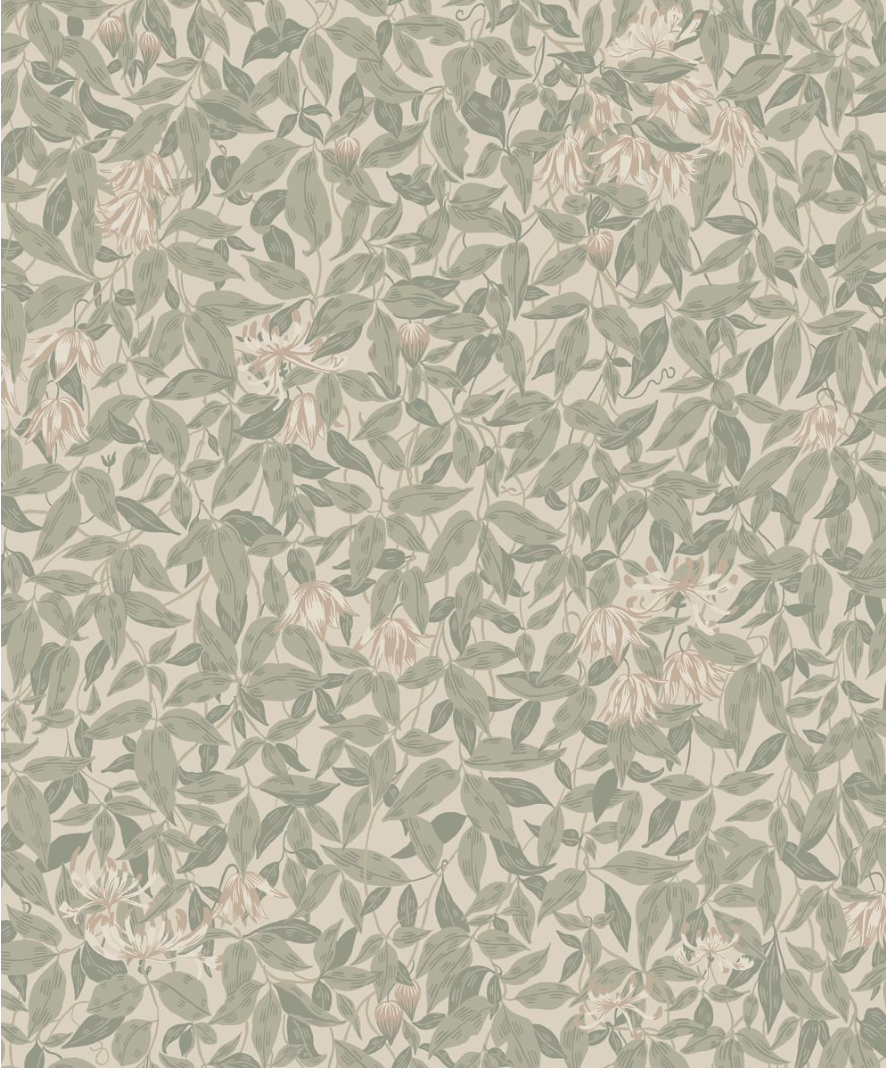 Sandberg Wallpaper - Linnea Garden Green