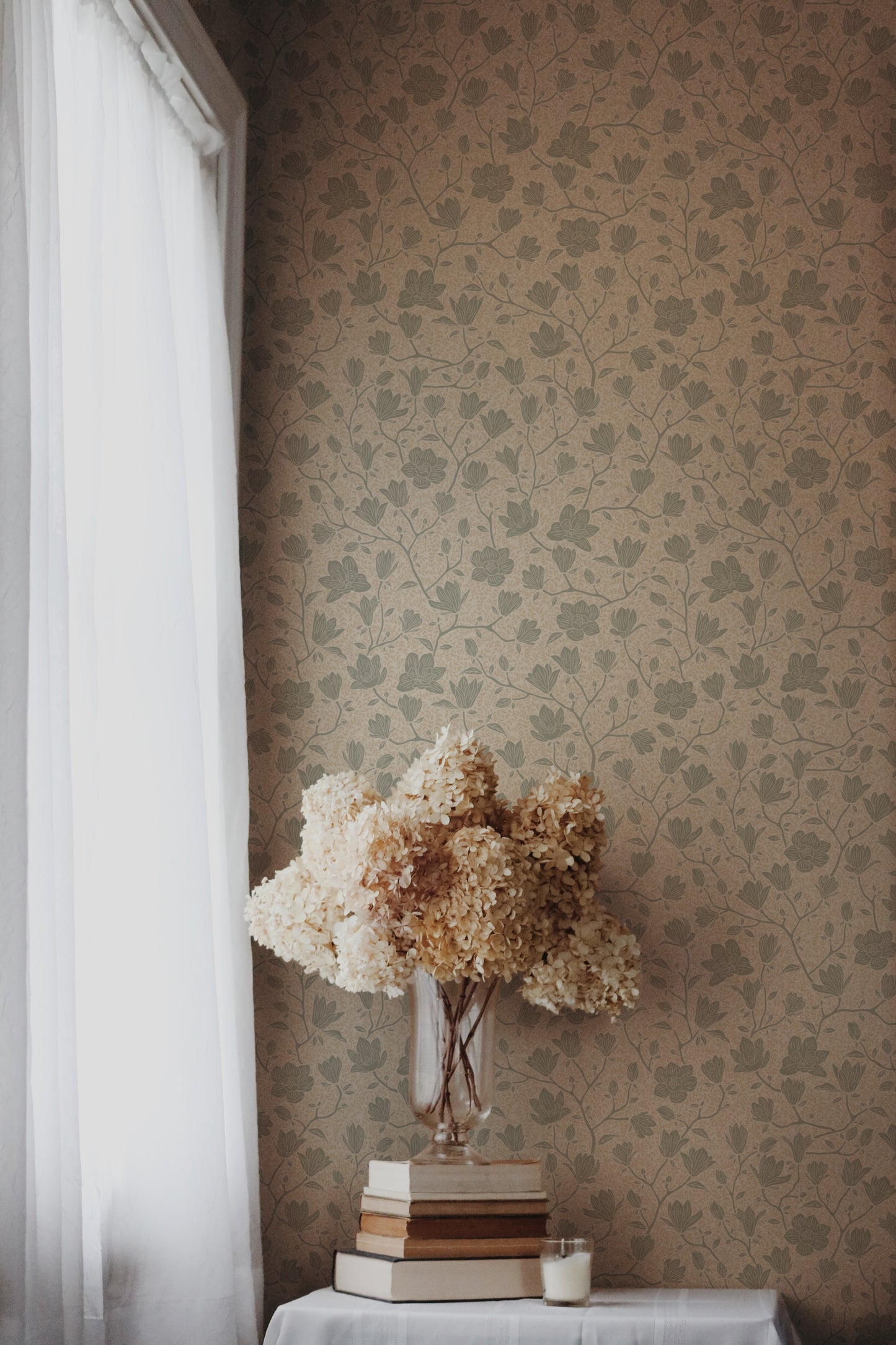 Papier peint Summer Gray - Noah - Bleu doux