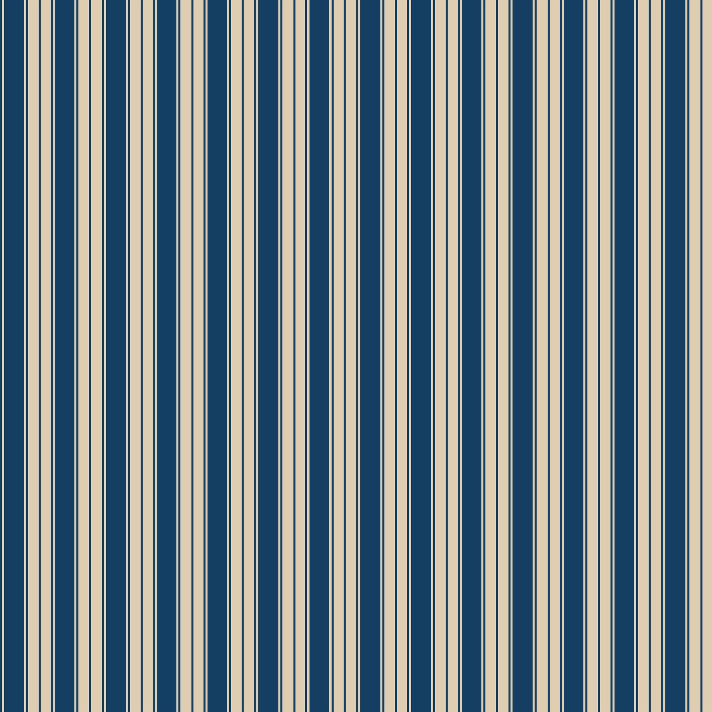 Papier peint rayures - Niton - bleu