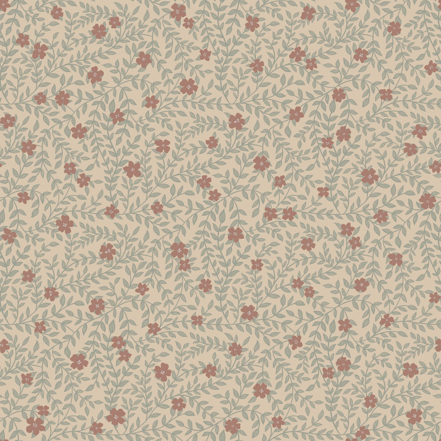 Summer Gray Wallpaper - Lief - Burgundy