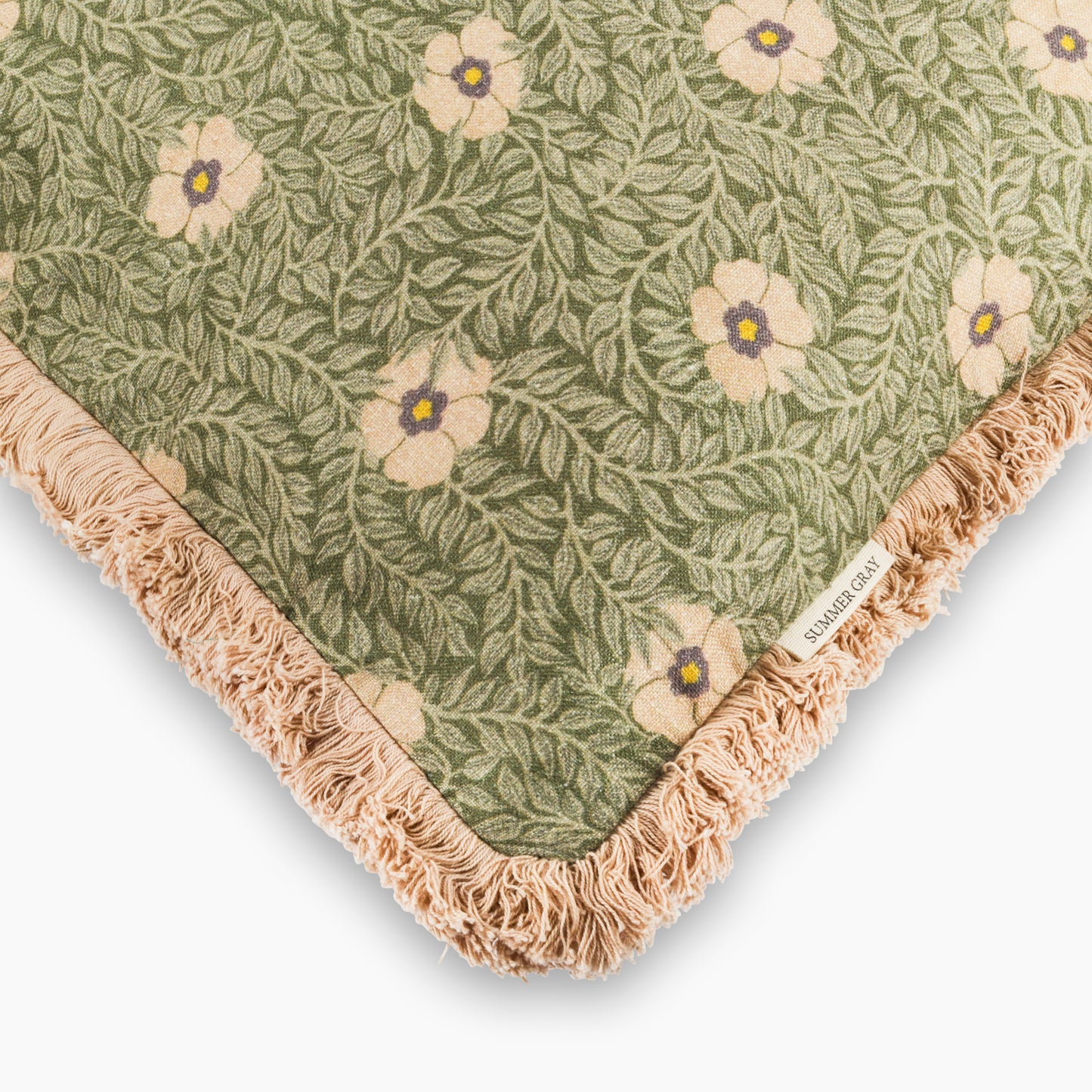 Housse de coussin en lin - Summer Gray - Kicki