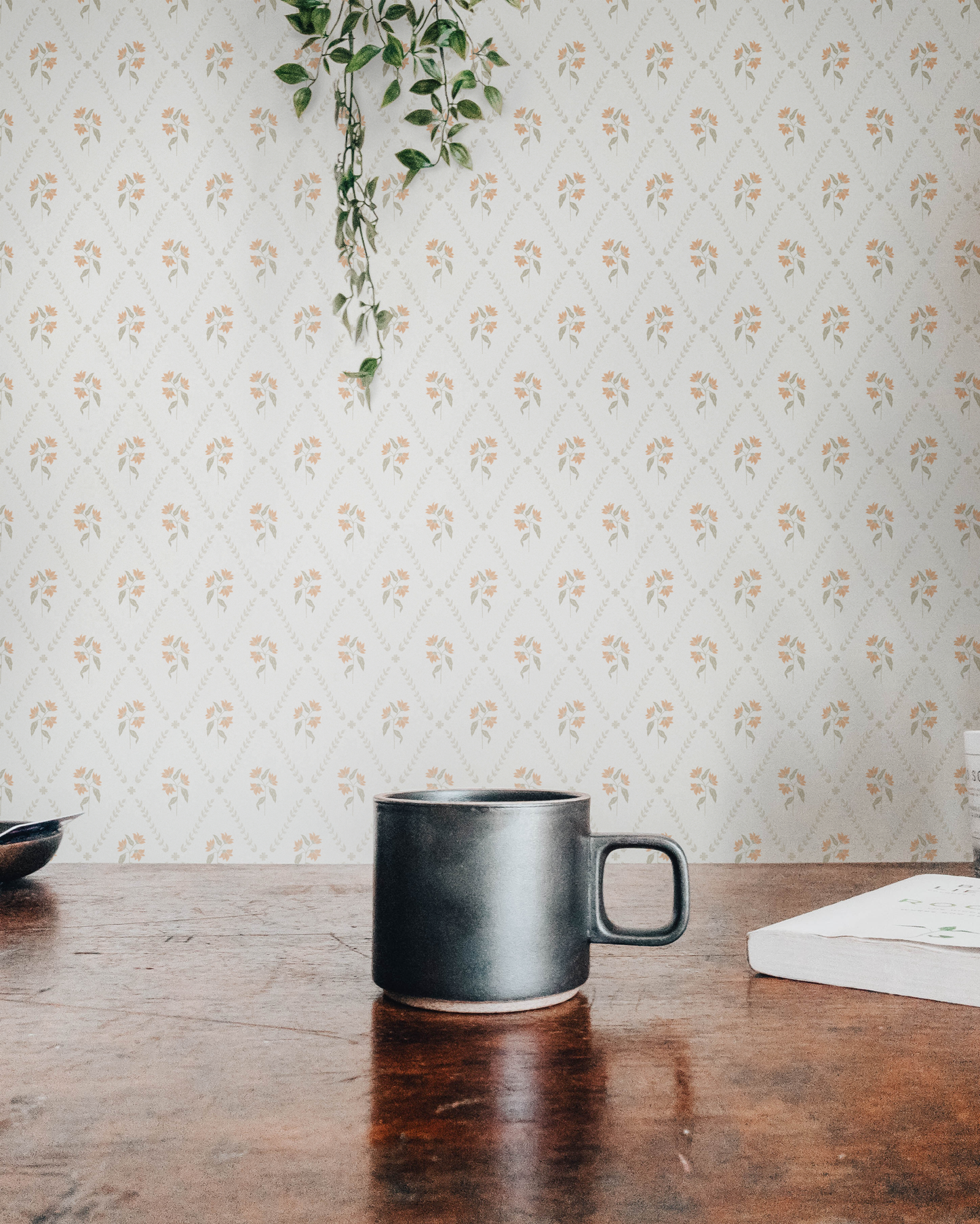 Summer Gray Wallpaper - Eline - Spring