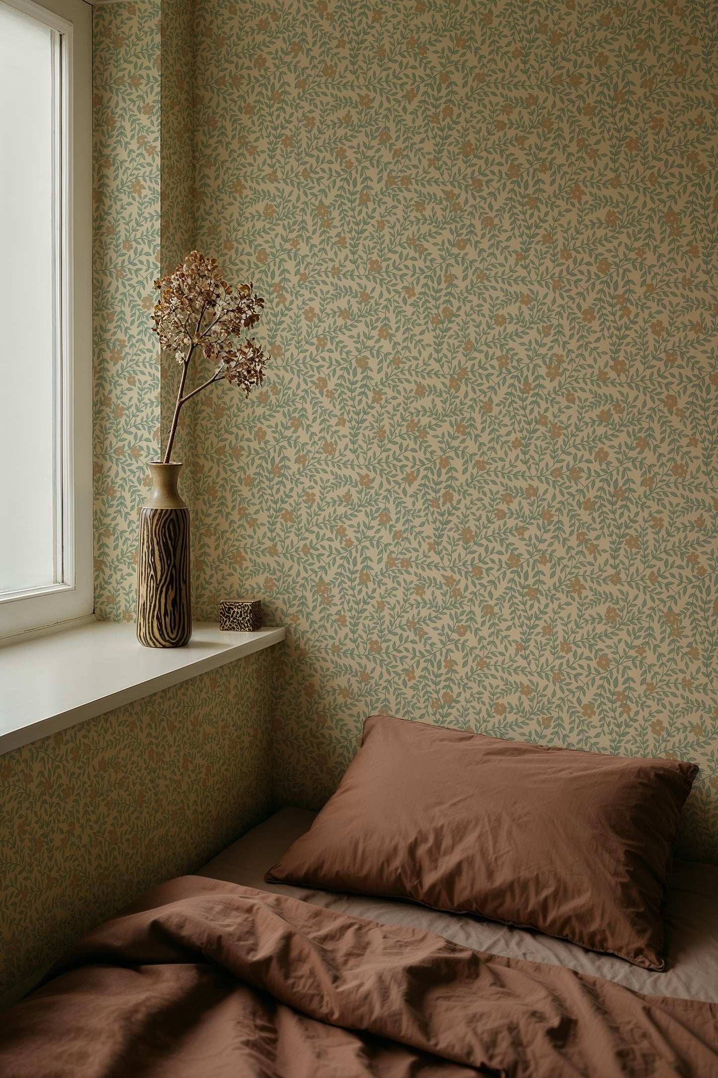 Summer Gray Wallpaper - Lief - Bronze