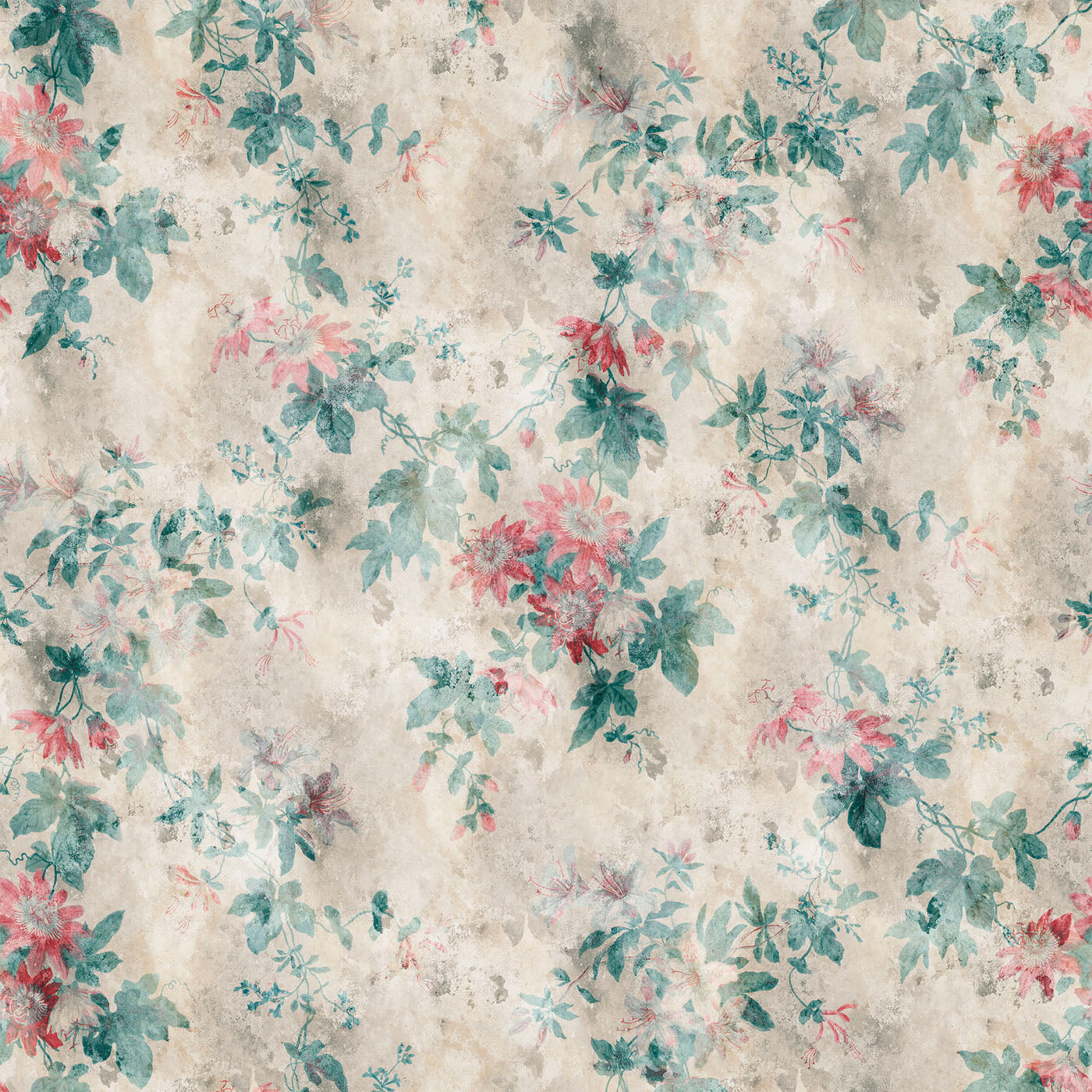 Sandberg Wallpaper - Faded Passion Beige (Mural)
