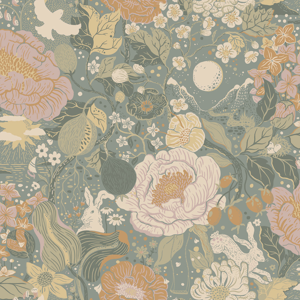 Midbec wallpaper - Växa 63016 - Grey