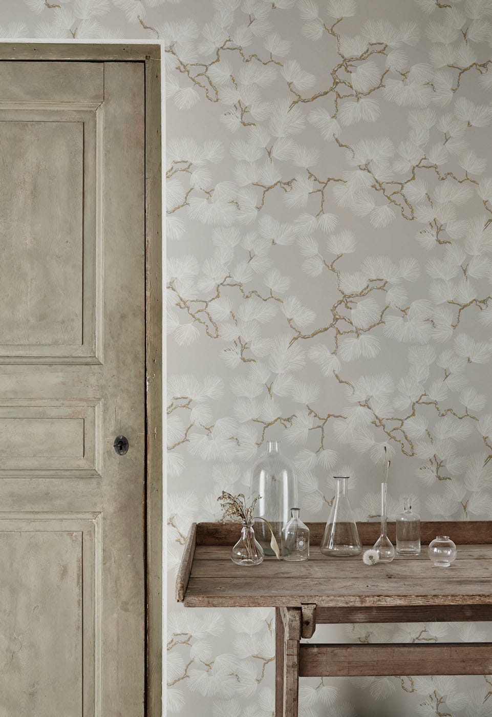 Papier peint Sandberg - Pin gris
