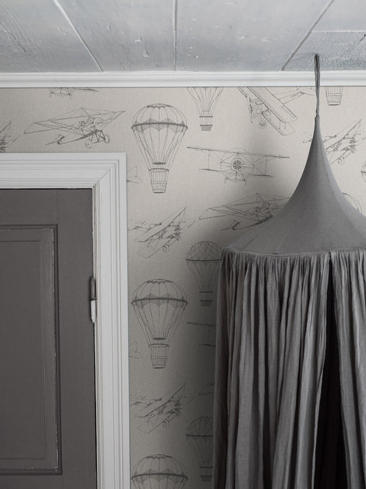 Papier peint Borastapeter - Bon Voyage - Beige