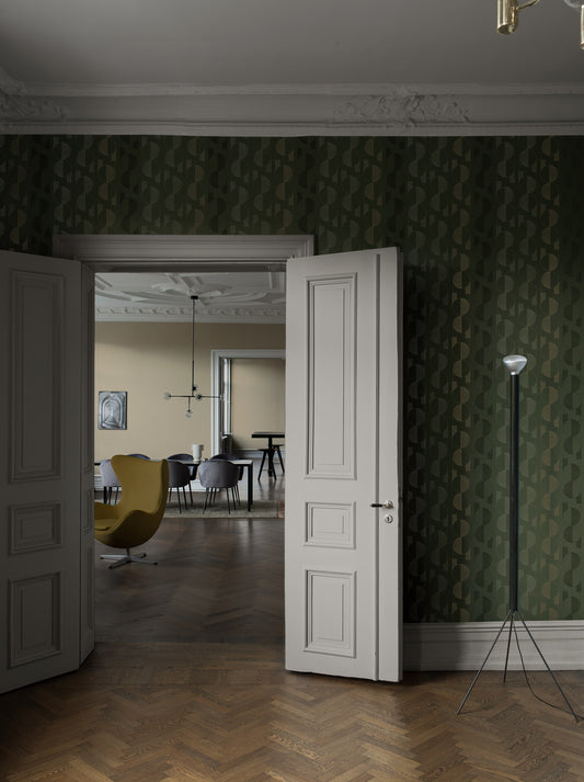 Papier peint Borastapeter - Casablanca - Vert