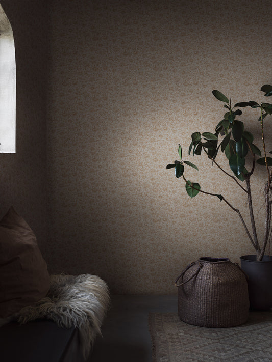 Papier peint Borastapeter - Gabriella 3973 Brun rouillé