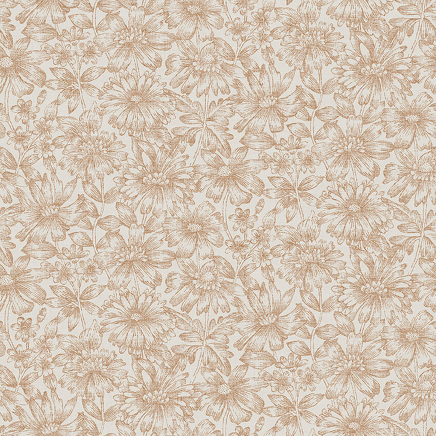 Borastapeter Wallpaper - Gabriella 3973 Rusty Brown