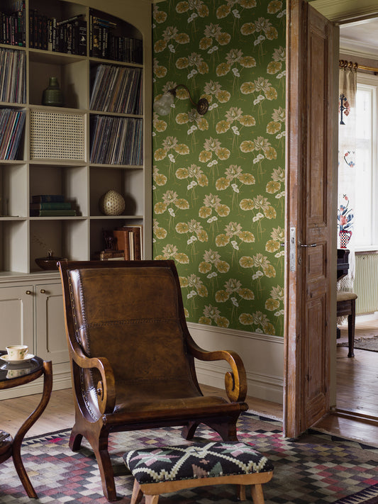 Papier peint Borastapeter Haga Vert