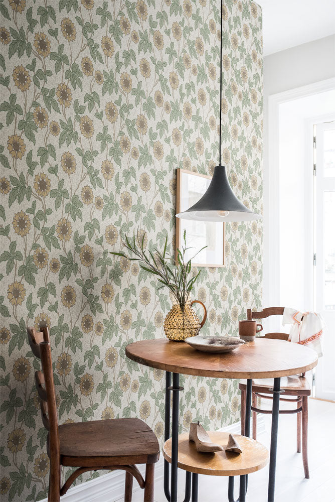 Papier peint Midbec - Solvej - Tournesols 28021