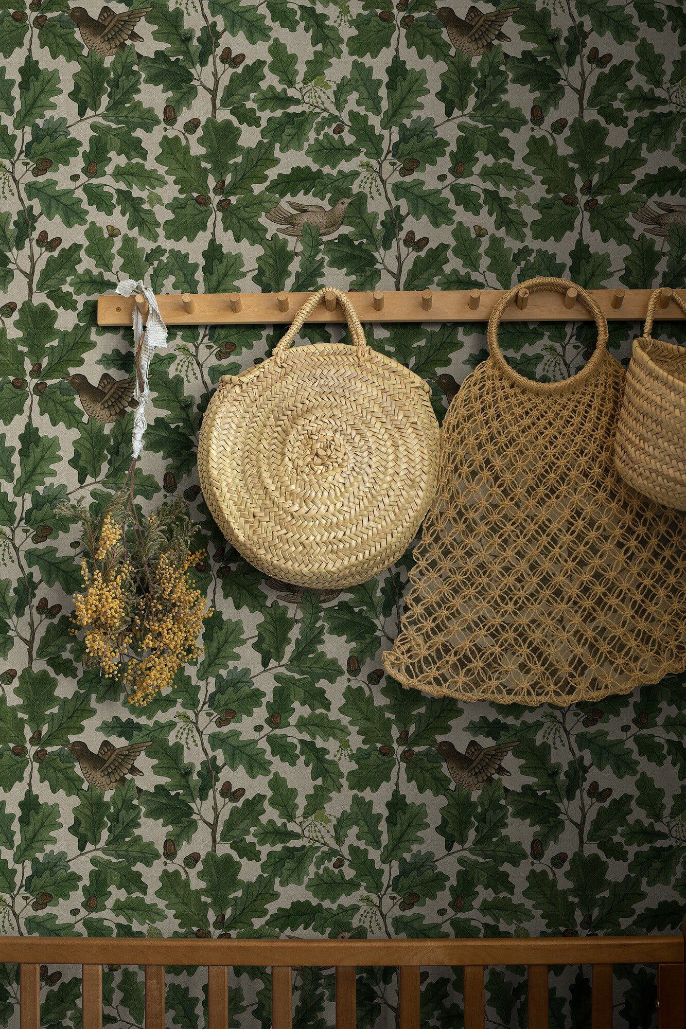 Borastapeter Wallpaper - In the oak - Beige