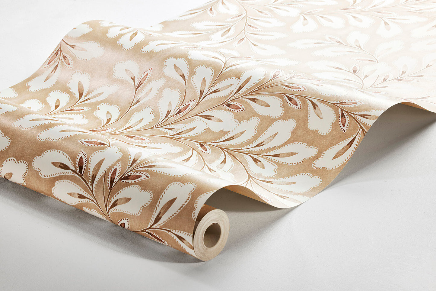Borastapeter Wallpaper - Liv 7430 - Terracotta & Beige