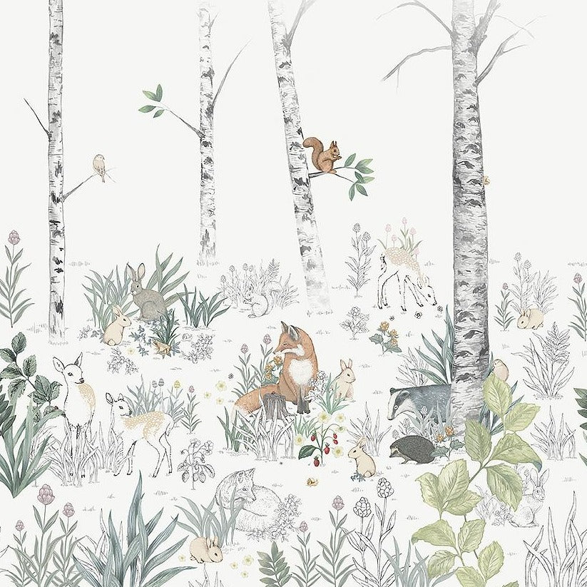 Borastapeter Wallpaper - Magic Forest - Mural