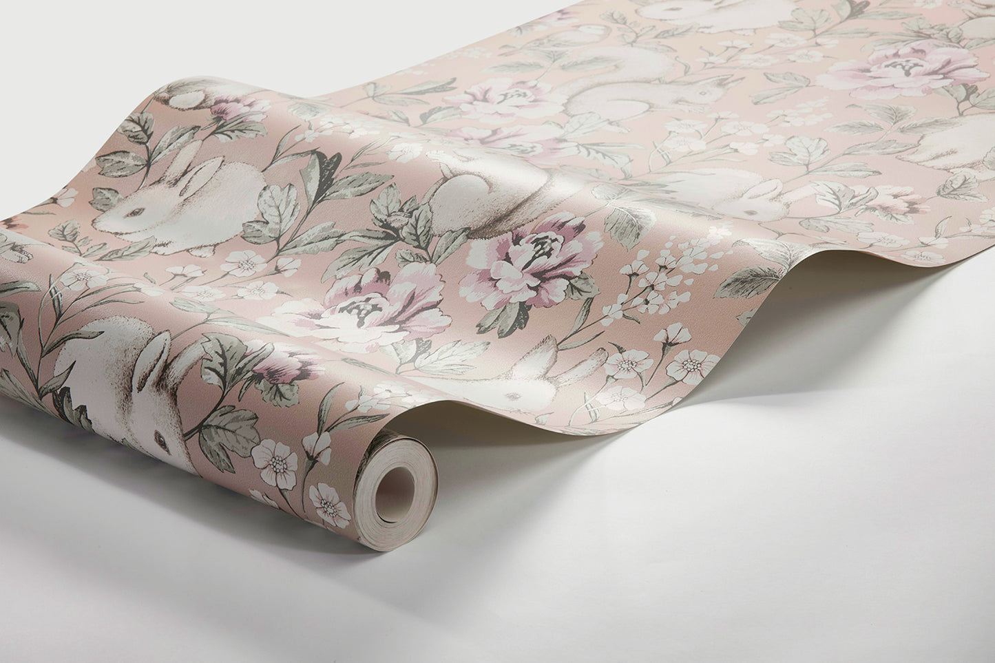 Borastapeter Wallpaper - Magic Forest - Pink