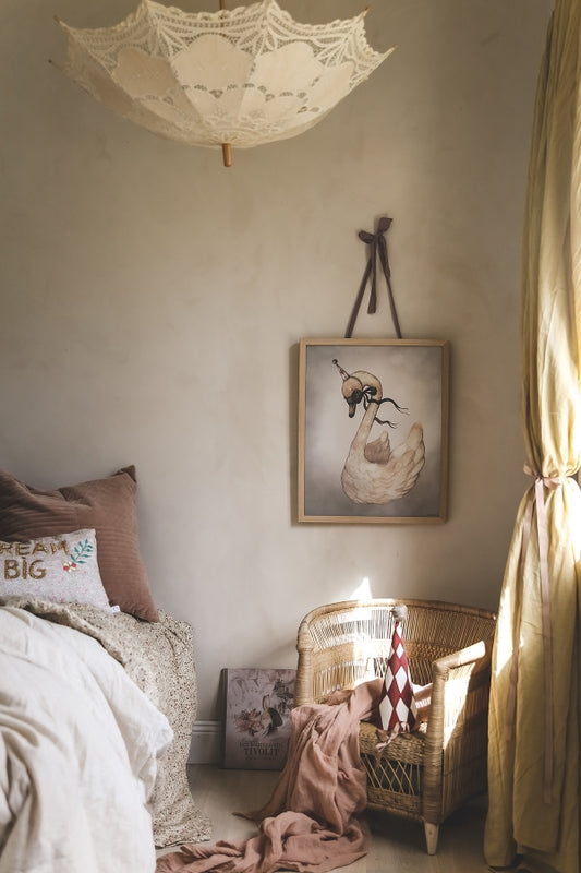 Nursery Art - Dear Swan