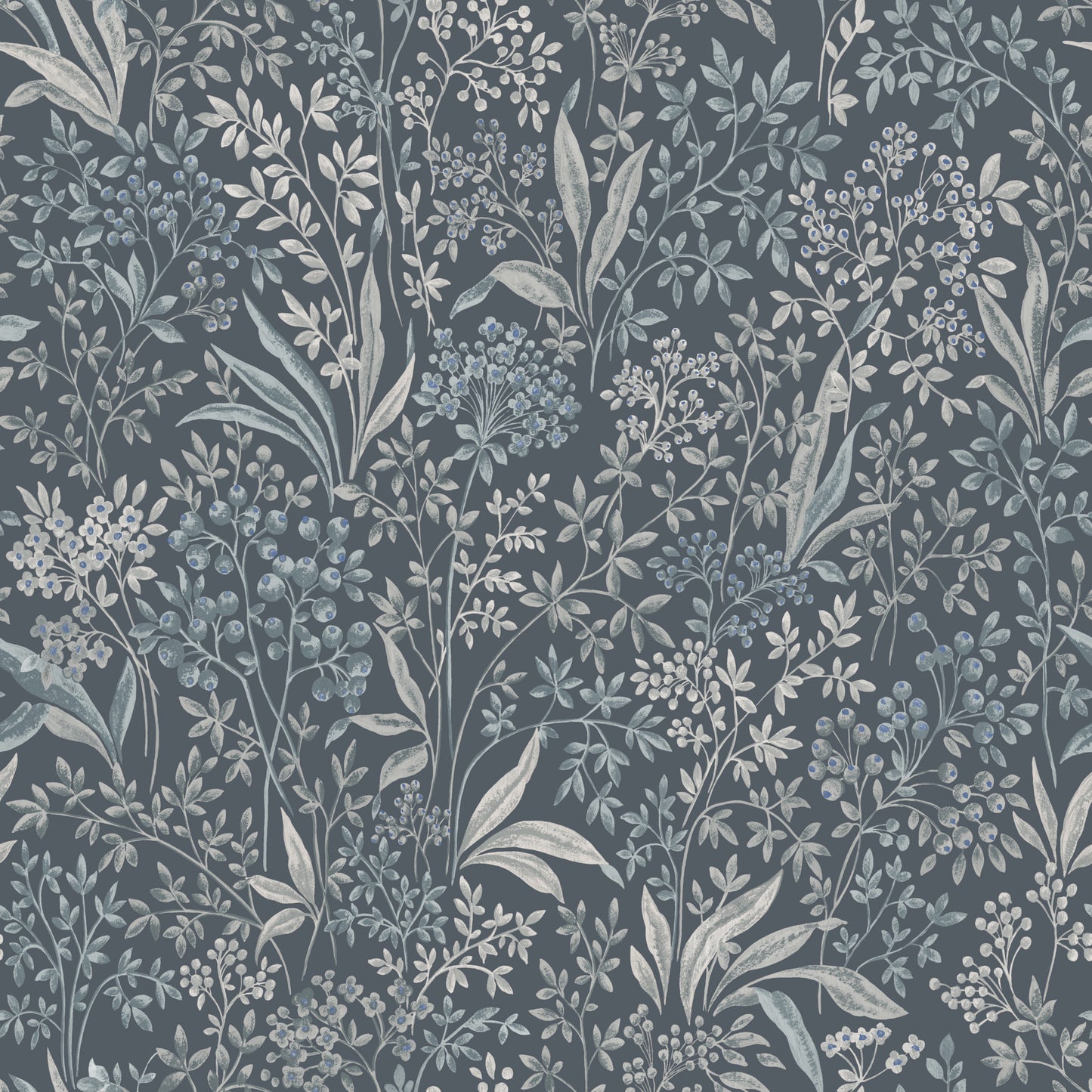 Papier peint Borastapeter - Nocturne - Bleu