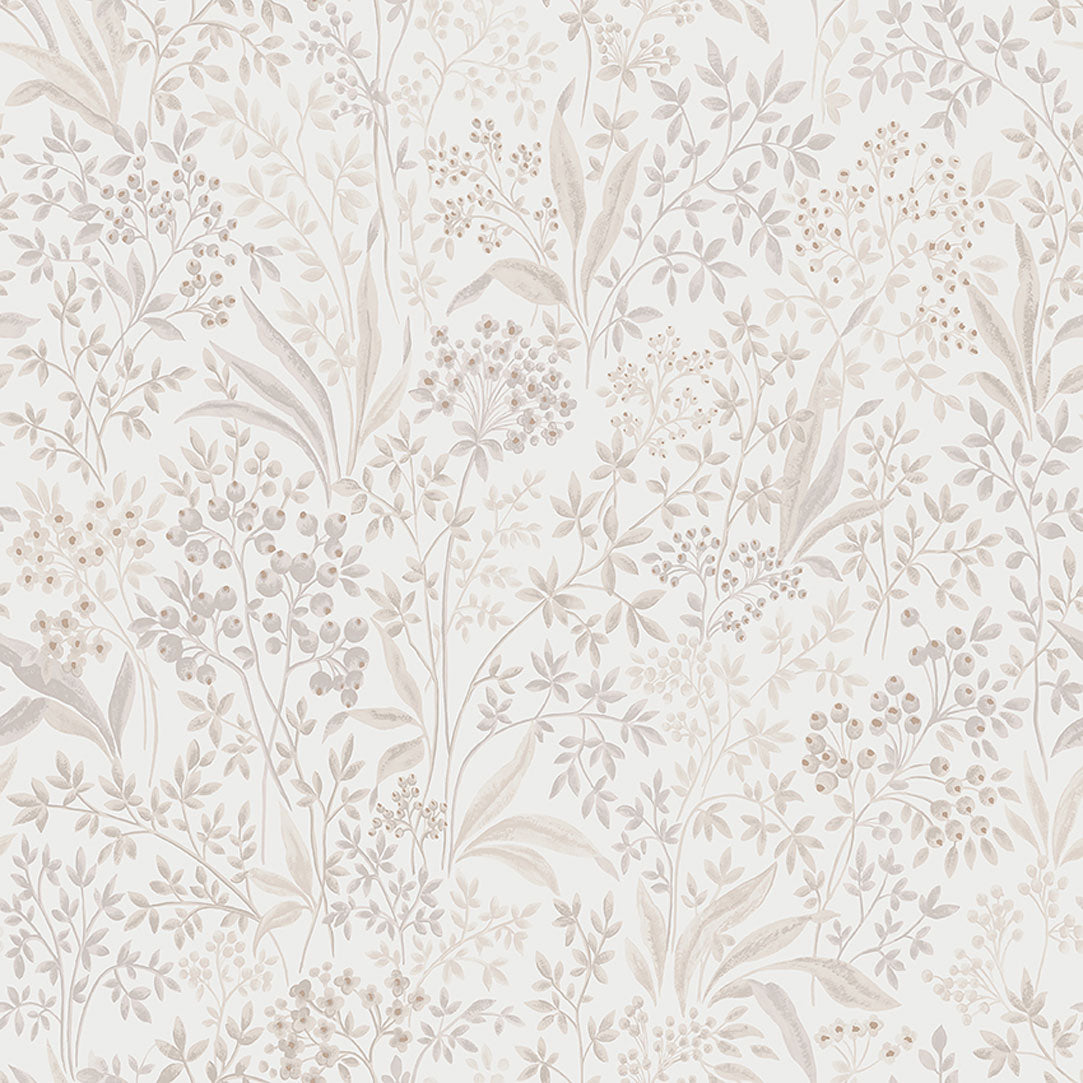 Papier peint Borastapeter - Nocturne 7269 - Blanc
