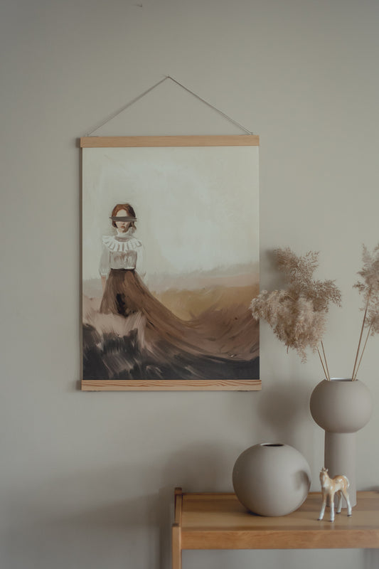 Wall Art - Lady Wood