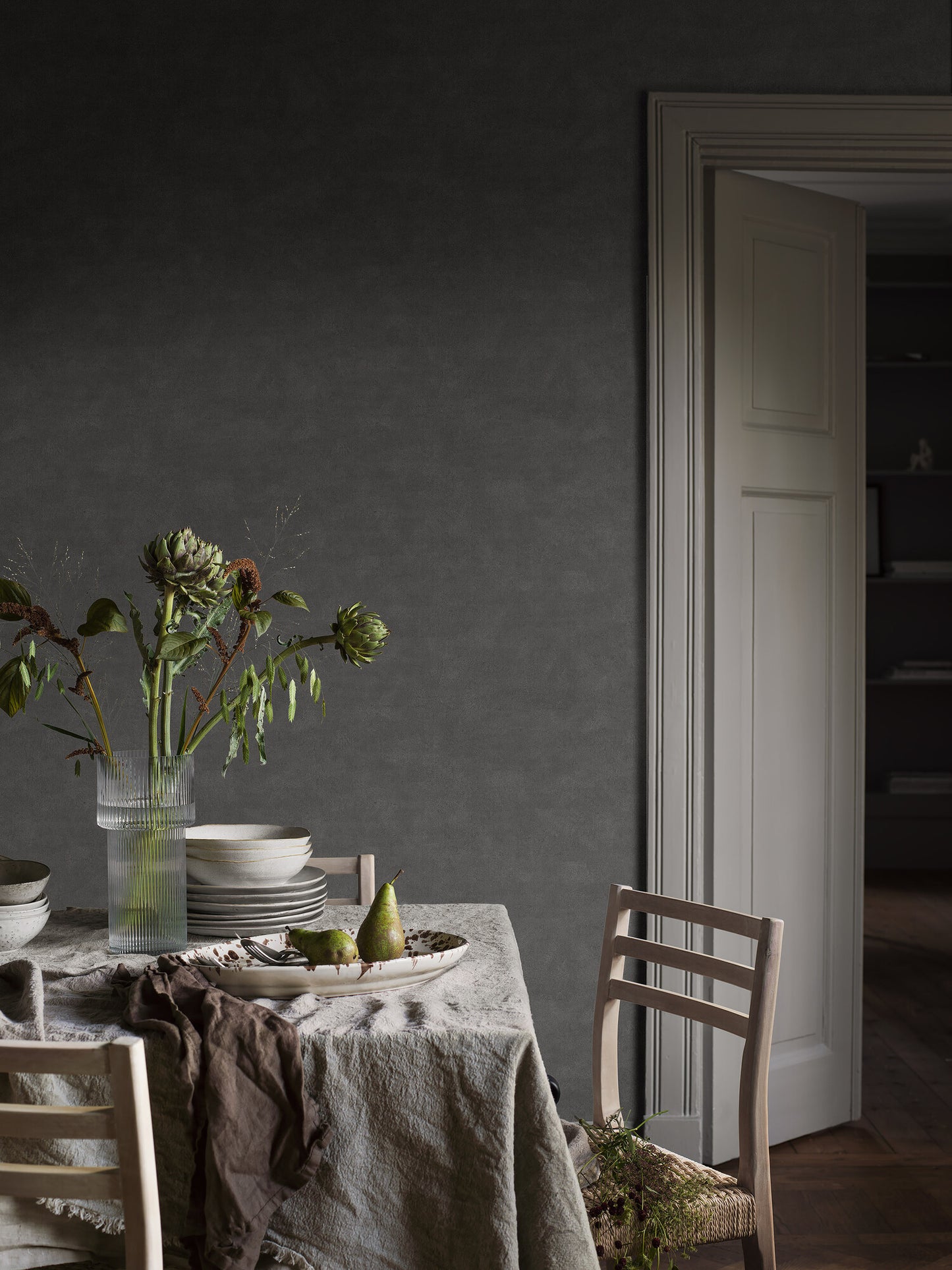 Papier peint Borastapeter - Nuances Anthracite