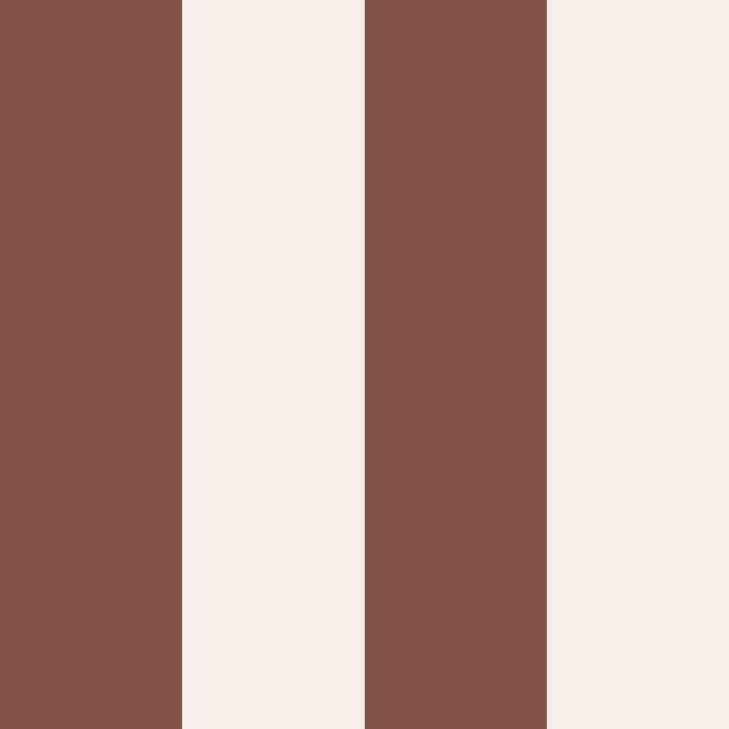Papier peint rayures - Shanklin - marron