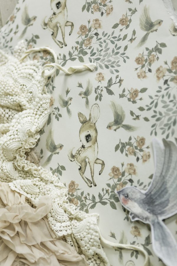 Nursery Wallpaper - Oh Deer by Mrs Mighetto