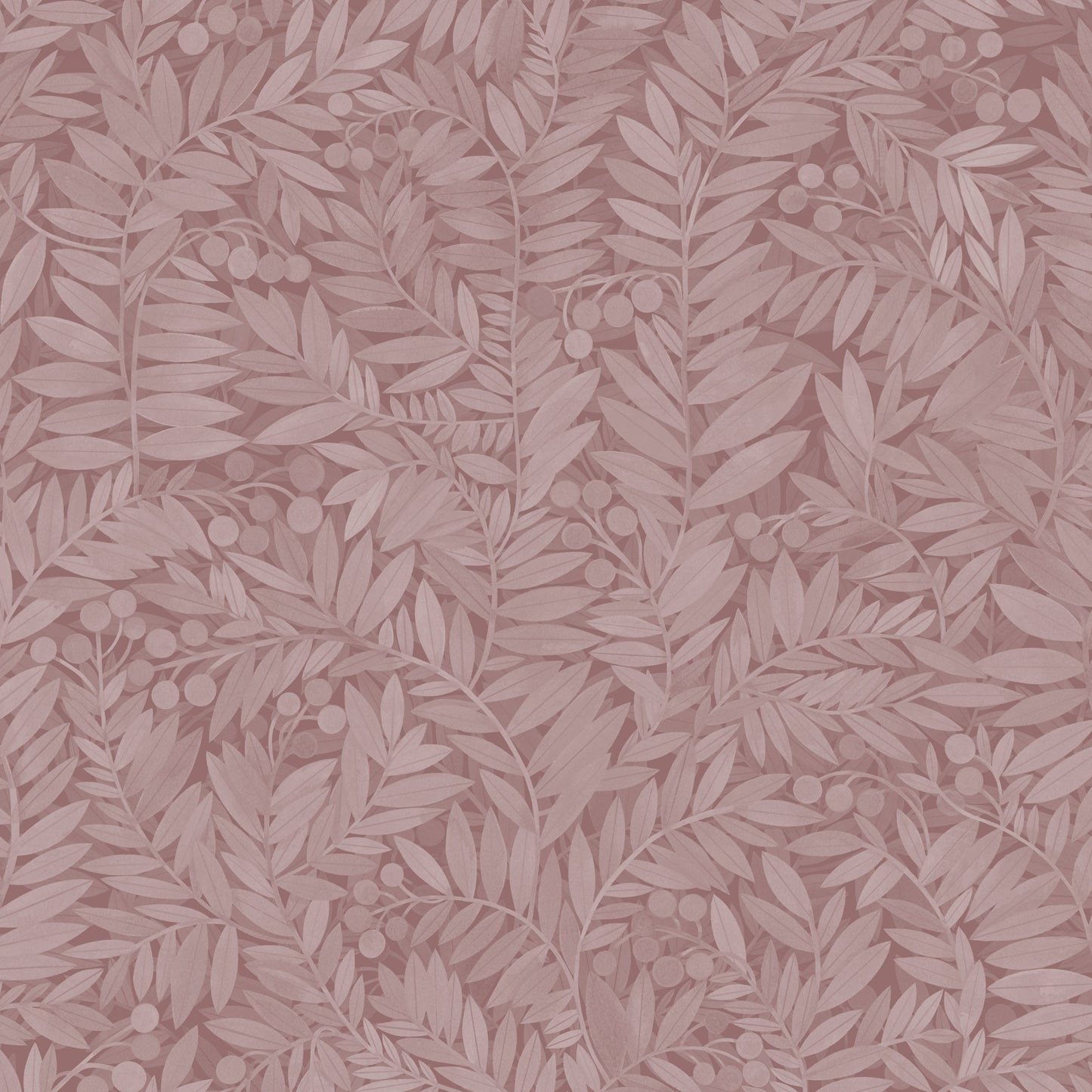 Papier peint gris d'été - Eve - Rose