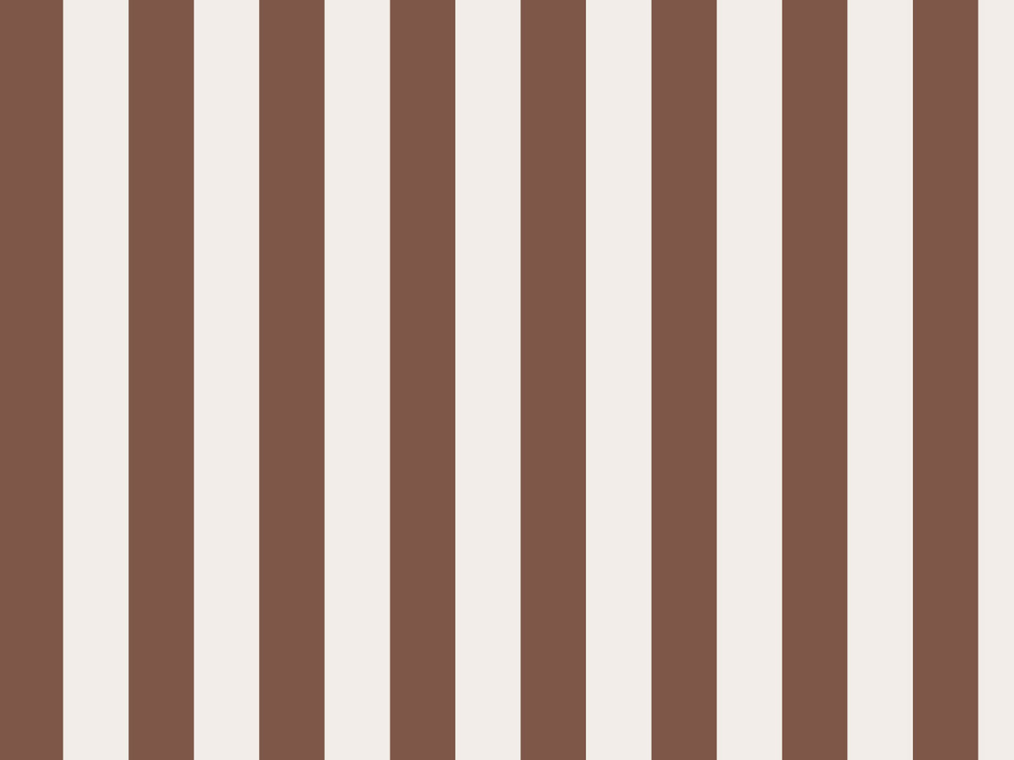 Papier peint rayures - Shanklin - marron