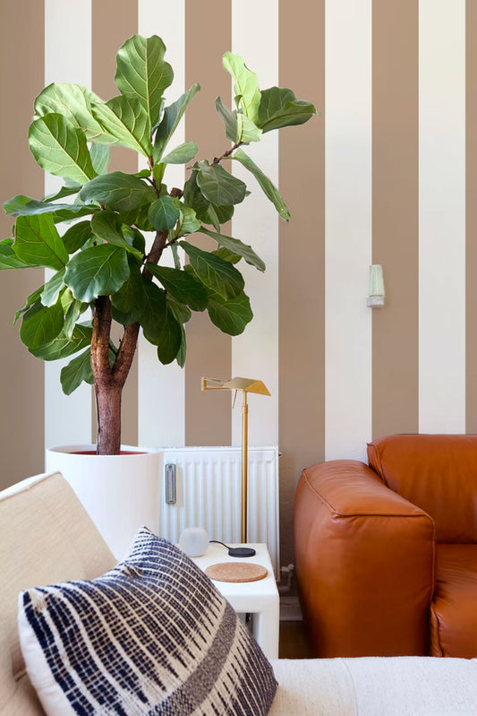 Wallpaper Stripes - Shanklin - Beige