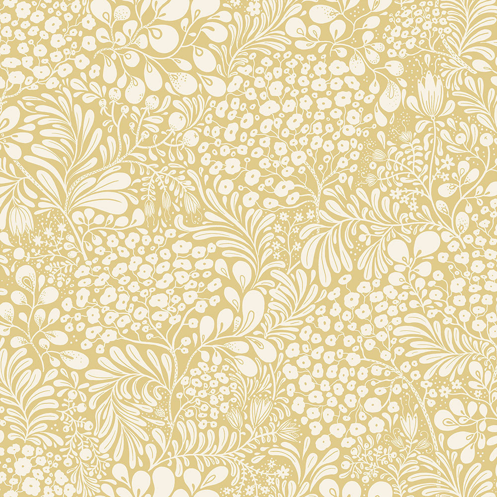 Papier peint Midbec - Siv jaune