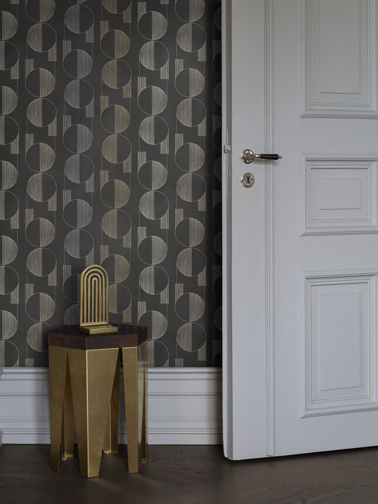 Borastapeter Wallpaper - Casablanca - Black