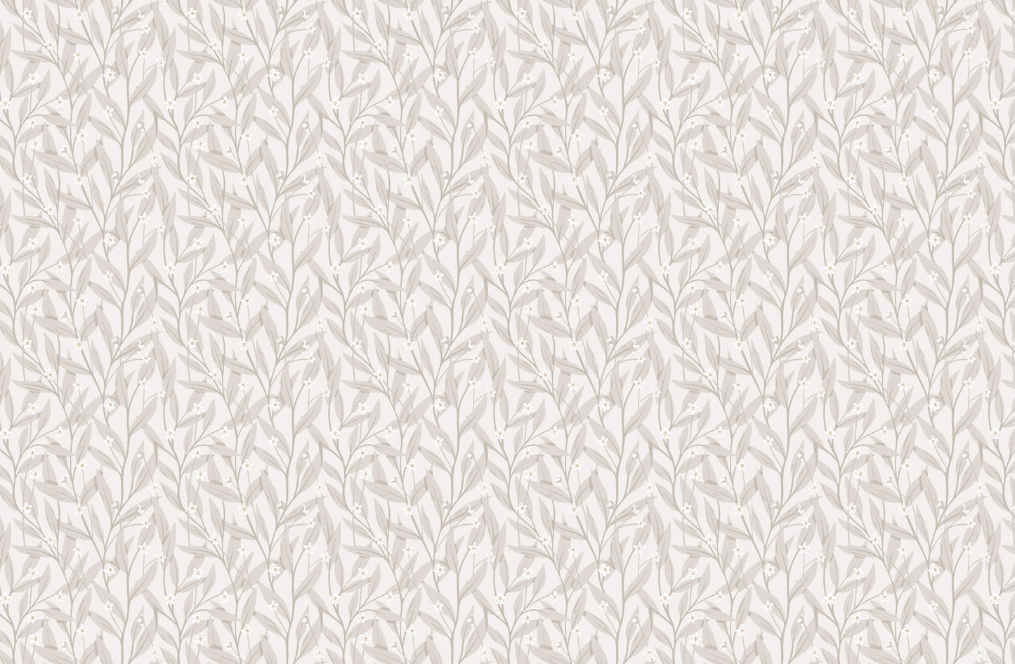 Summer Gray Wallpaper - Anemone - White